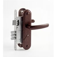 Замок врезной ОМЕГА ЗВ9.1-02 (медь) ч859