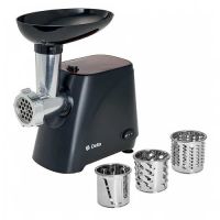Мясорубка электрическая DELTA DL-6106М 2000Вт насадки- овощерезки