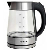 Чайник электр. DELTA LUX DE-1004 1,7л стекло