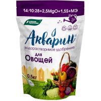 АКВАРИН Удобрение водорастворимое для овощей 0,5кг  18111