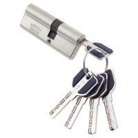 Механизм цилиндровый MSM C70 SN (мат.никель) ключ-ключ