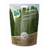 Удобрение Органикмикс для туй Зеленая стрела  200г