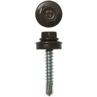 Саморезы кровельн.4,8*29 земельно-коричн.