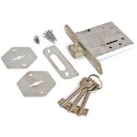 Замок врезной РЯЗАНЬ ЗВ 8-4С/03  арт.76501  3984/н427