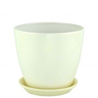Горшок Глянец бутон жемчуг 18см  ГЛ 16/3