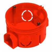 Коробка монтажная (подрозетник) для спл.стен 68*42мм КУ1101