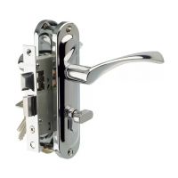 Замок врезной Vrata 50/76-ЦМВ70 СР хром а758