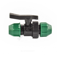 Кран шаровой компрессионный Дн 25 Ру16  ТПК-АКВА 555220025/ 163463/ 107-9860