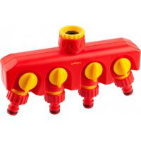 Распределитель GRINDA TS-4 3/4"-1" 4-х канальный с внутр резьбой  8-426313