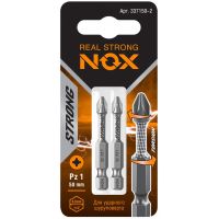 Бита PZ1*50мм торсионная NOX STRONG  1шт  337150