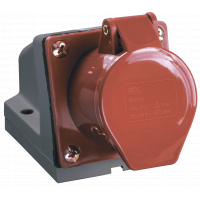 Розетка нар.уст.125 32А 3Р+Е+N 380В IP44  ИЭК  26097