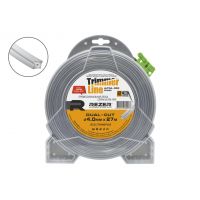 Леска триммерная 4,0*27м квадрат Rezer DUAL-CUT  03.007.000168