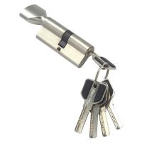 Механизм цилиндровый MSM CW40/30 SN (мат.никель) ключ-верт.  е134