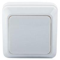 ОЛИМП Выкл.1кл.10А о/у белый