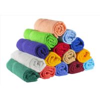 Полотенце махровое 40*70  1539, Цвет: Красный