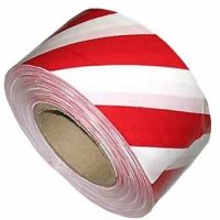 Сигнальная лента красно-белая 50*200м  160212