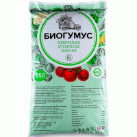 Биогумус (вермикомпост) 25л  05162