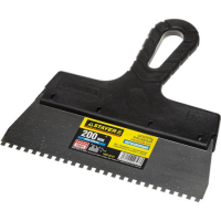 Шпатель STAYER зубч. 200мм 4*4мм  1009-20-04