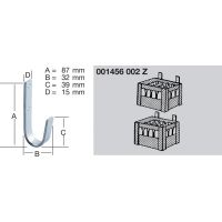 Крюк универсал. 87*32*38*15 оц.     д148
