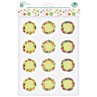 Наклейки на банки 60шт Домашние закрома  VL80-532