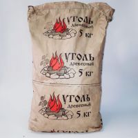 Уголь древесный А 5кг