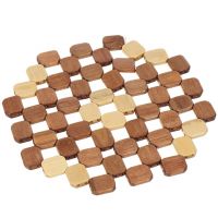 Подставка под горячее бамбук плетенка 20*20 Y4-4346/ 387036