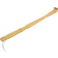 Массажер ручка чесалка для спины Бамбуковая 47см Банные Штучки  146077