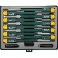 Набор отверток KRAFTOOL для ремонта мобильн.тел. 12предм.  25616-Н12