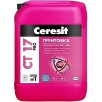 Грунтовка глубокого проникновения Ceresit CT 17 PRO, 1 л 210483