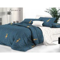 КПБ "De-luxe" Евростандарт сатин  арт.143, Цвет: Люба