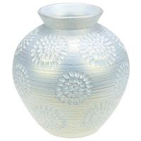 Ваза АСТРА ваза шар белая 22см  24-723/ 663637