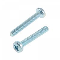 Винт DIN 7985 6*25 с полуцилиндр.головкой оц