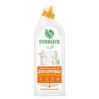 Средство моющее биоразлагаемое для мытья сантехники SYNERGETIC Апельсин 0,7л  68147