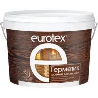 Герметик шовный для дерева ЕВРОТЕКС калужница 3кг
