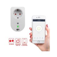 Умная Wi-Fi розетека ДУ бытовыми приборами 10А REXANT  11-6008