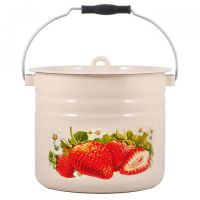 Ведро 9л с крышкой С-1221Ц/4 Ж1872