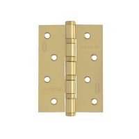 Петля унив.сталь 4*-4ВВ FHP-ECO (мат.латунь) 2шт.100х75х2,5   15434