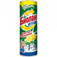 Чистящий порошок Биолан Сочный лимон 400 гр