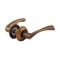 Ручка дверная AL 100A AL мат. кофе  16088