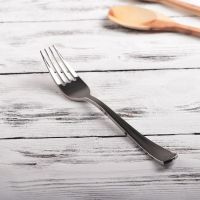 Вилка одноразовая 18,5см серебристая 4782185