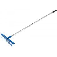 Грабли GRINDA 12 витых зубьев ал.черенок  39585