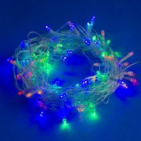 Гирлянда светодиод 25м 225 светодиодов Провод прозрачный. ULD-S2500-225/STK MULTI / 10892