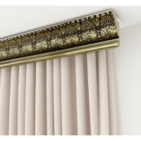 Карниз багетн. прям. ПРЕМЬЕР 2,4 бронза  61631