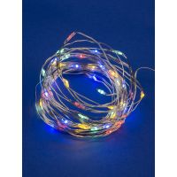 Гирлянда светодиод. Роса 5м 50св. 2*LR06 ULD-S0500-050/SCB/2AA MULTI IP20  UL-00005266