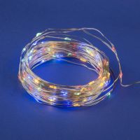 Гирлянда светодиод. Роса 10м 100св. 3*LR06 ULD-S1000-100/SCB/3AA MULTI IP20  UL-00005483