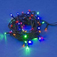 Гирлянда светодиод 5м 50 свет-в. Провод зеленый ULD-S0500-050/DGA MULTI/ 07303