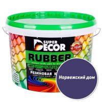 Резиновая краска SuperDecor № 8 Норвежский дом 1кг