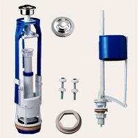 Арматура для бачка РБМ АС-17.3М стоп-слив нижний подвод