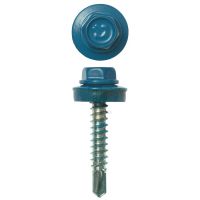 Саморезы кровельн.5,5*19 синий насыщ.