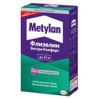 Клей обойный Метилан Флизелин Экстра Комфорт 300г для стеклообоев 262462